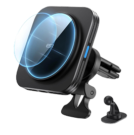 ESR for MagSafe Car Mount Charger, 15W Magnetic Wireless Car Charger, MagSafe Car Charger, Air Vent/Dashboard Car Phone Holder Mount for iPhone 17e,17-12 Air Pro Max, Galaxy S26/S25, Fast Charging