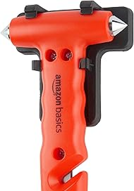 Car Safety Window Hammer and Seat Belt Cutter with Holder